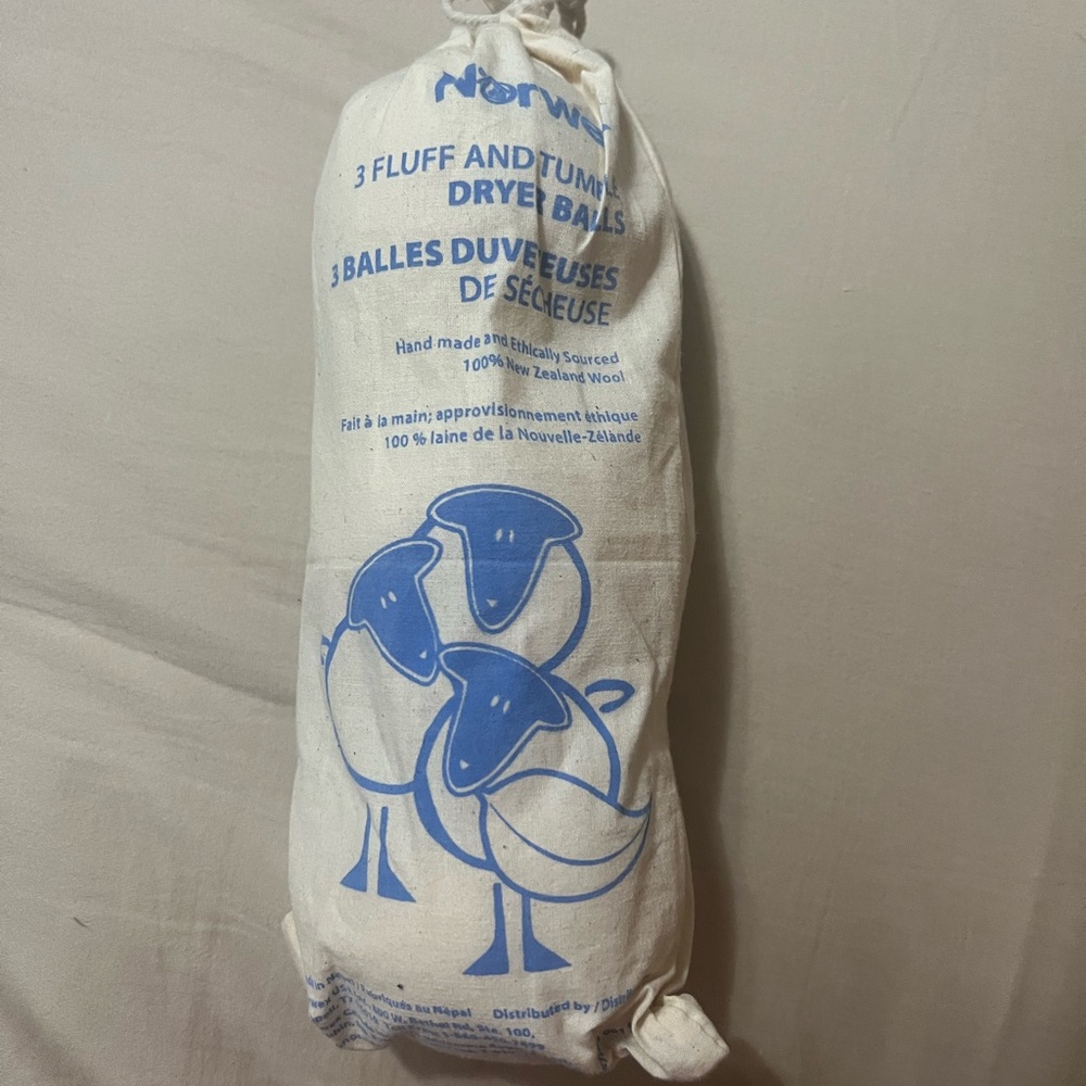 BRAND NEW Norwex 3 pc wool dryer balls